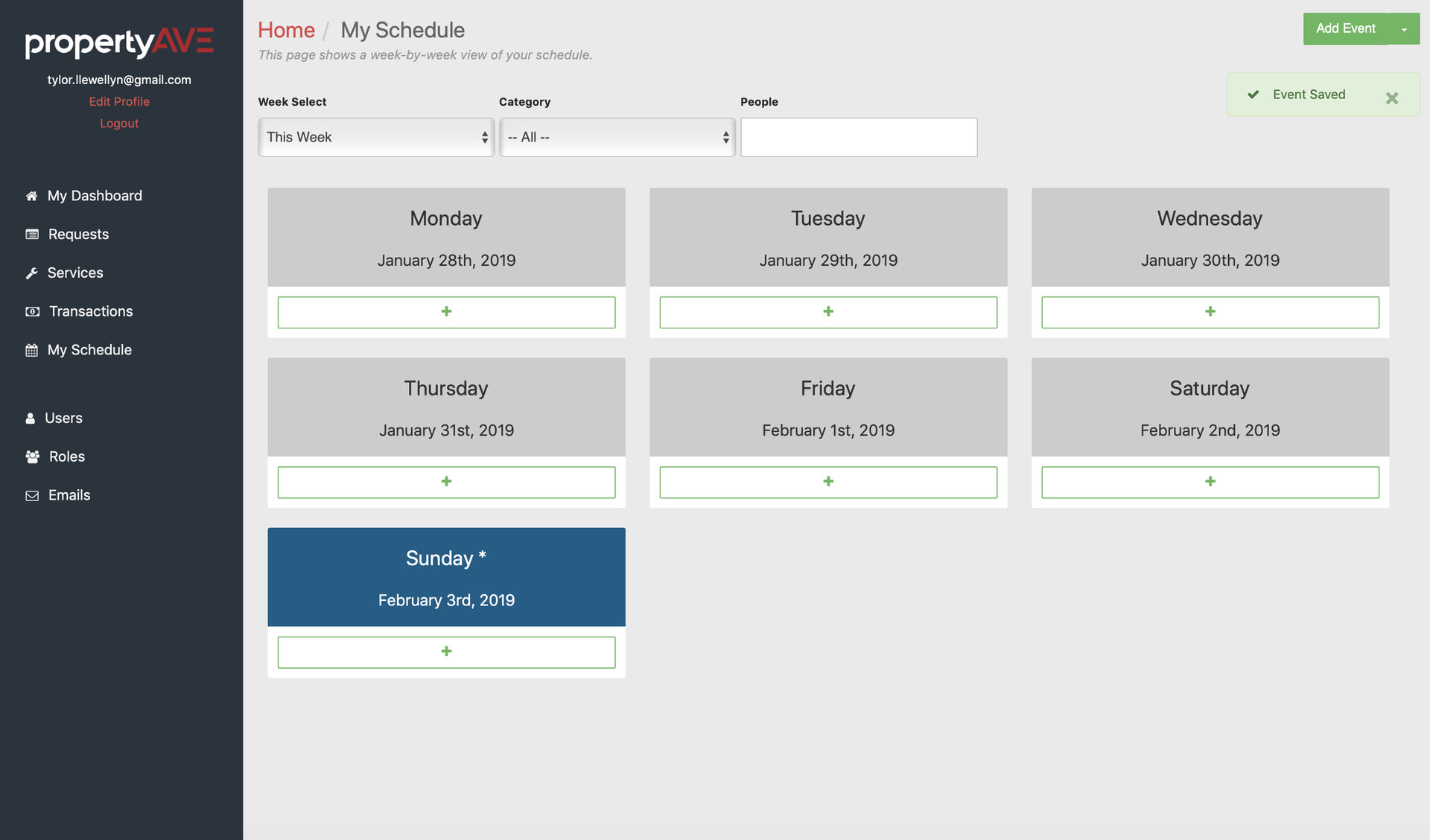 What if we make Category Focus On and we pull in the trades and people can what they need for their process status